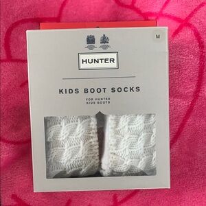 Hunter Kids Boot Socks - Cream